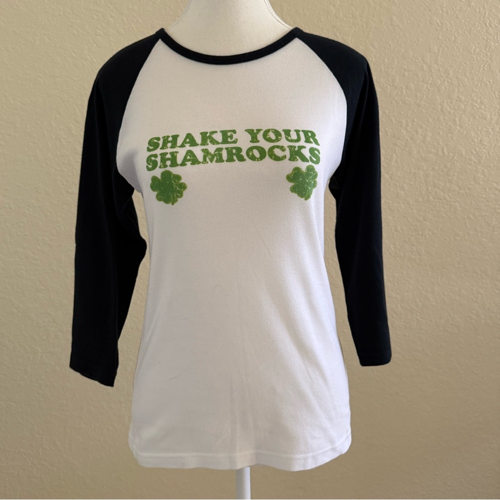 St Patricks Day Vintage Ladies Tshirt